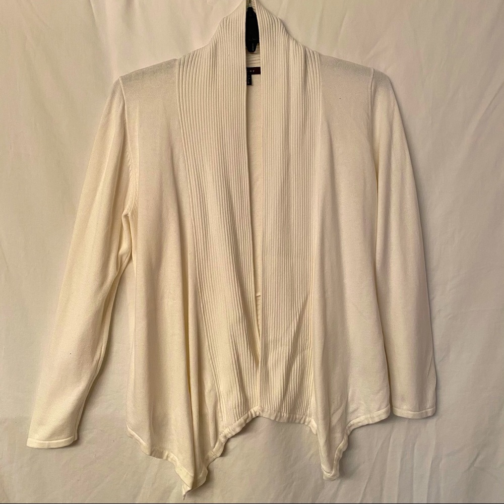 Fever White Cardigan